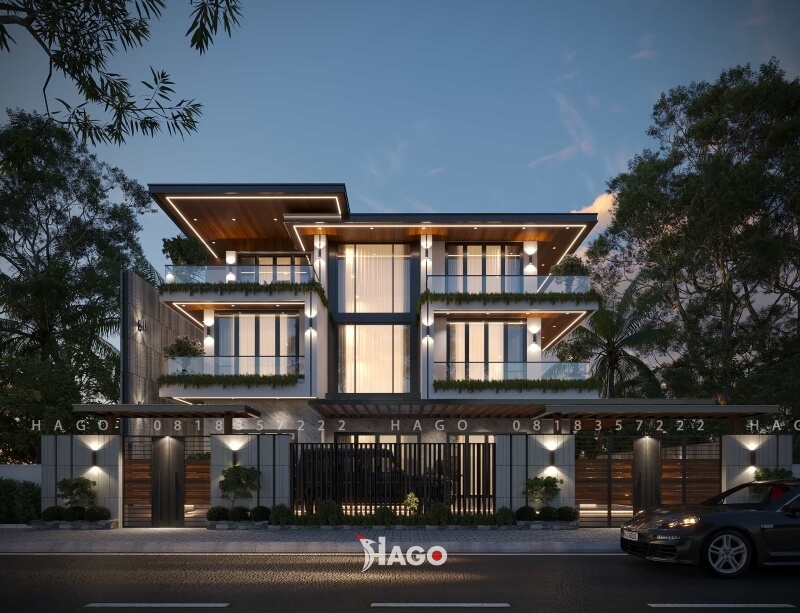 Những mẫu nhà mang phong cách hiện đại, tạo nên sự khác biệt