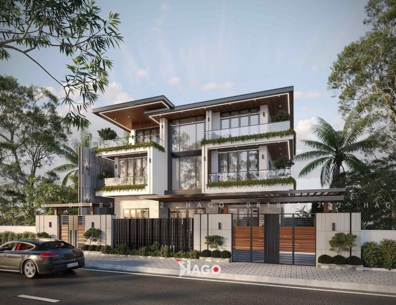 Những mẫu nhà mang phong cách hiện đại, tạo nên sự khác biệt