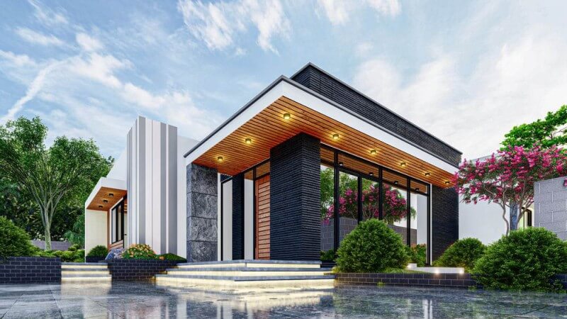 Mẫu nhà biệt thự phong cách tân cổ điển