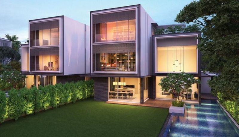Không gian 400m2 là diện tích lý tưởng để tạo nên những khoảng xanh thư giãn