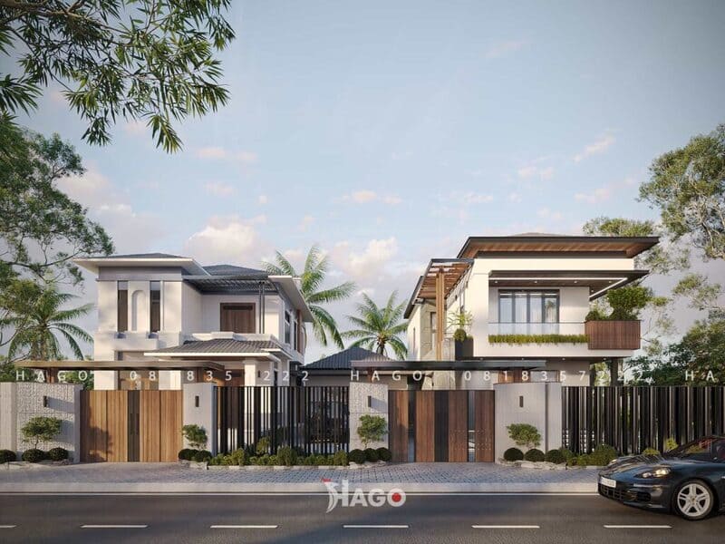 Ưu điểm nổi bật của mẫu nhà biệt thự 2 tầng