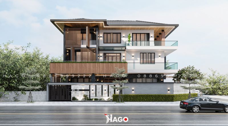 Biệt thự phong cách hiện đại