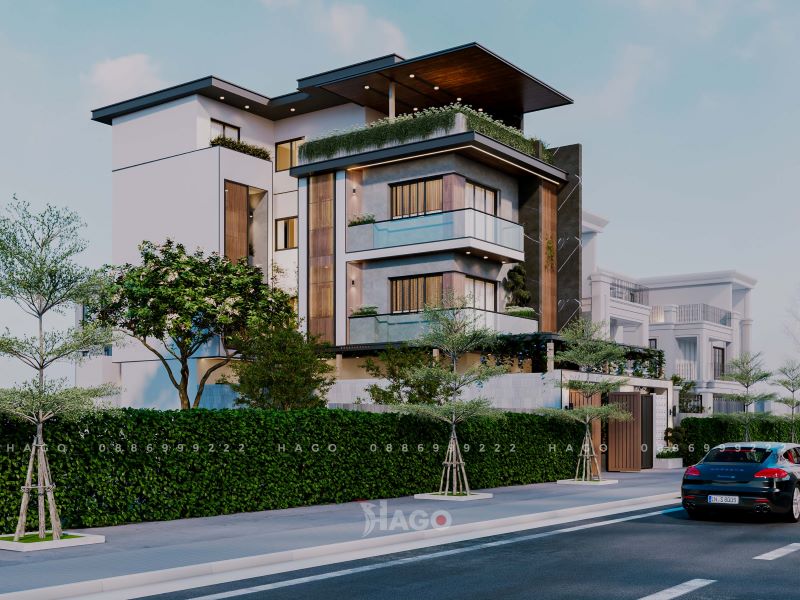 Biệt thự phong cách sân vườn