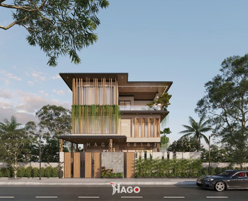 Biệt thự phong cách nghỉ dưỡng