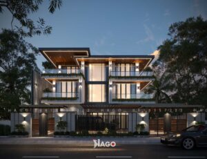 Biệt thự thông tầng là gì?