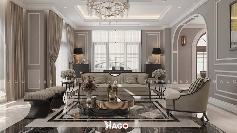 Phong cách của biệt thự cổ điển