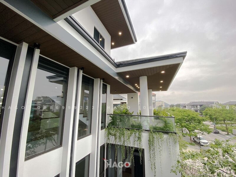 Cần phải cân đối diện tích sân vườn và kiến trúc