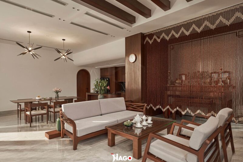 Không gian & bố cục – Cân bằng, tĩnh tại, thấm đẫm triết lý phương Đông Không gian & bố cục – Cân bằng, tĩnh tại, thấm đẫm triết lý phương Đông