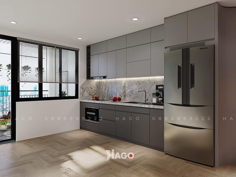 Cơ chế cân bằng phong thủy: Khi “Thủy” gặp “Hỏa” trong thiết kế bếp