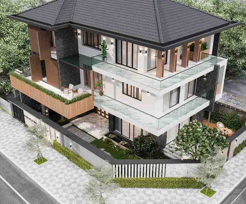 Gợi ý bố cục thiết kế cho nhà hướng Nam