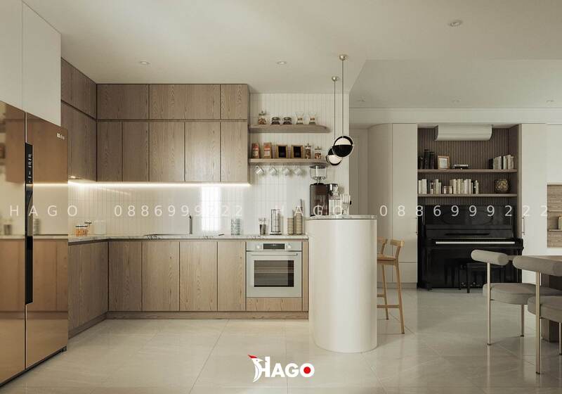 Cách bố trí không gian bếp giúp hóa giải khắc khí Đông Bắc