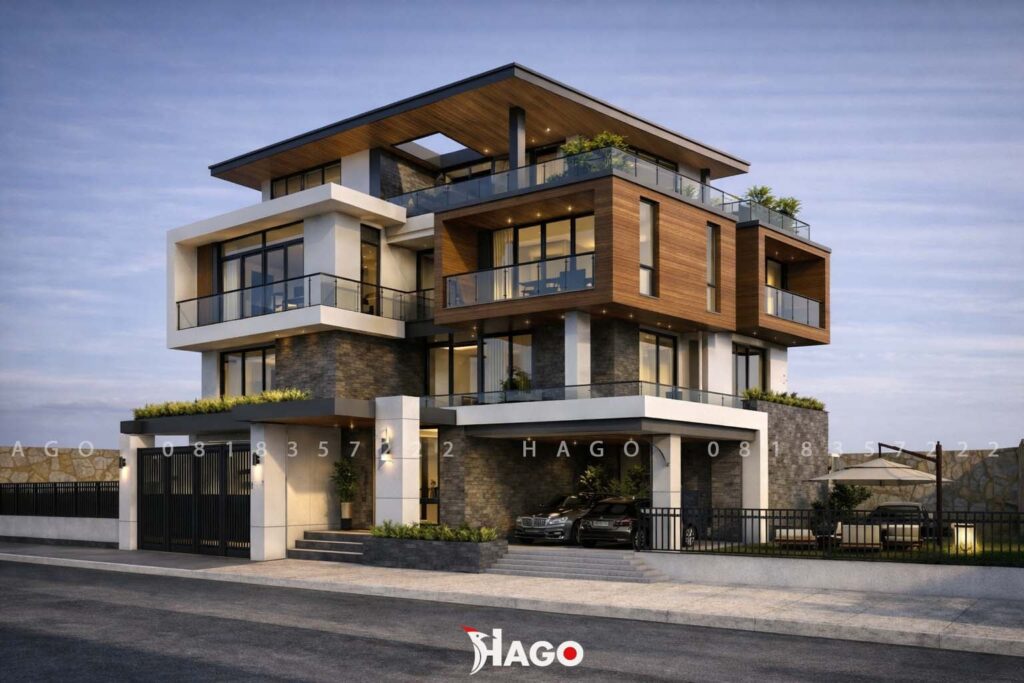 Biệt Thự Phong Cách Hiện Đại